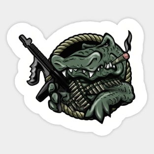 Bad Gator Sticker